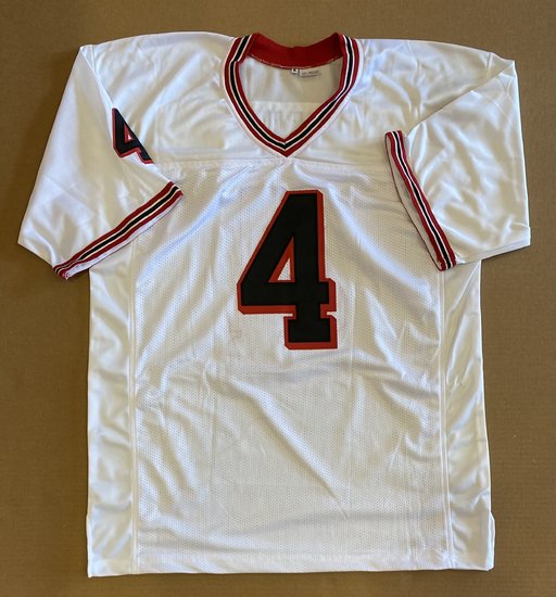 Georgia Bulldogs Champ Bailey #4 Men's Game Alumni Football Jersey